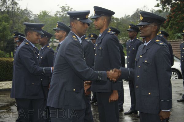 The Commissioning and Passing Out Parade at SLAF Diyatalawa